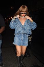 RIHANNA Night Out in London 08/19/2016