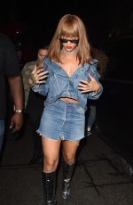 RIHANNA Night Out in London 08/19/2016