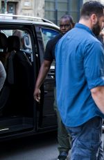 RIHANNA Out and About in Berlin 08/17/2016