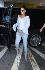 RIHANNA Out in West Village in New York 08/26/2016