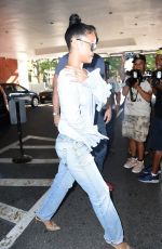 RIHANNA Out in West Village in New York 08/26/2016