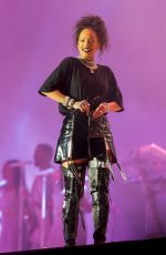 RIHANNA Performs at V Festival at Hylands Park in Chelmsford 08/20/2016