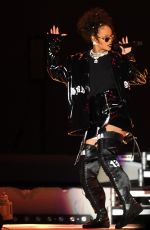 RIHANNA Performs at V Festival at Hylands Park in Chelmsford 08/20/2016