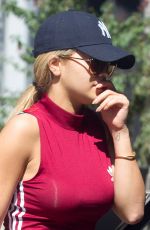 RITA ORA Arrives at Her Apartment in New York 08/15/2016