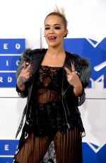 RITA ORA at 2016 MTV Video Music Awards in New York 08/28/2016