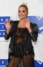 RITA ORA at 2016 MTV Video Music Awards in New York 08/28/2016