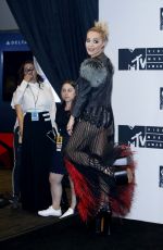 RITA ORA at 2016 MTV Video Music Awards in New York 08/28/2016