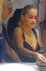 RITA ORA at a Store in Chinatown in New York 08/07/2016