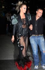 RITA ORA Leaves 2016 MTV VMA in New York 08/28/2016