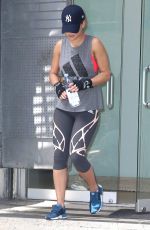 RITA ORA Leaves a Gym in New York 08/17/2016