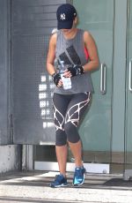 RITA ORA Leaves a Gym in New York 08/17/2016