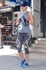 RITA ORA Leaves a Gym in New York 08/17/2016