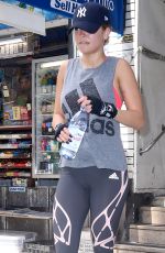 RITA ORA Leaves a Gym in New York 08/17/2016