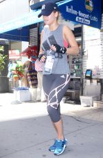 RITA ORA Leaves a Gym in New York 08/17/2016