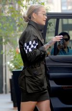 RITA ORA Leaves Her Apartment in New York 08/04/2016