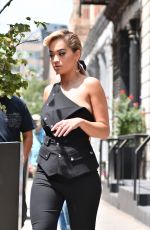 RITA ORA Leaves Her Apartment in New York 08/08/2016