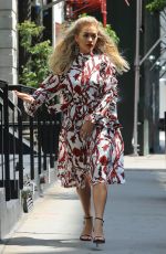 RITA ORA Leaves Her Apartment in New York 08/15/2016