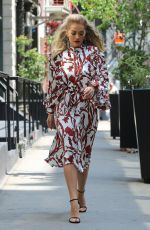 RITA ORA Leaves Her Apartment in New York 08/15/2016