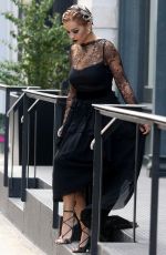 RITA ORA Leaves Her Hotel in New York 08/17/2016