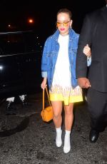 RITA ORA Night Out in New York 08/07/2016