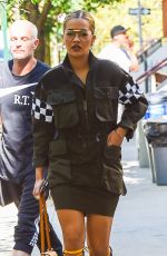 RITA ORA on the Set of America