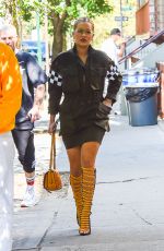 RITA ORA on the Set of America