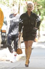RITA ORA Out and About in New York 08/04/2016