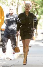 RITA ORA Out and About in New York 08/04/2016