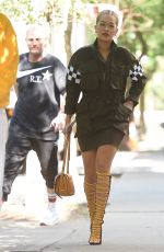 RITA ORA Out and About in New York 08/04/2016