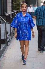 RITA ORA Out and About in New York 08/20/2016