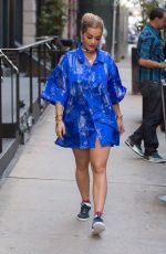 RITA ORA Out and About in New York 08/20/2016