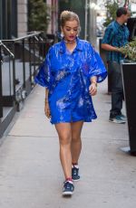 RITA ORA Out and About in New York 08/20/2016