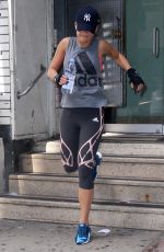RITA ORA Out for Run in New York 08/17/2016