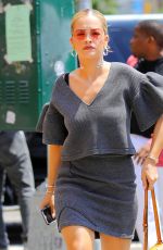RITA ORA Out in New York 08/04/2016