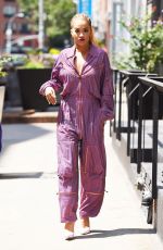 RITA ORA Out in New York 08/05/2016