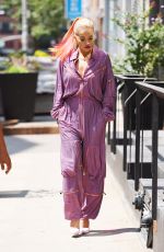 RITA ORA Out in New York 08/05/2016