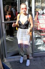RITA ORA Out in New York 08/07/2016