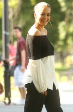RITA ORA Out in new York 08/19/2016