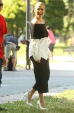 RITA ORA Out in new York 08/19/2016