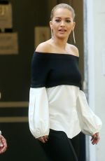 RITA ORA Out in new York 08/19/2016