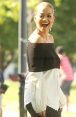 RITA ORA Out in new York 08/19/2016