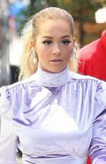 RITA ORA Out in New York 08/25/2016