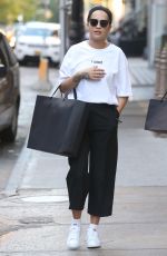 RITA ORA Out in New York 08/27/2016