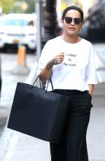 RITA ORA Out in New York 08/27/2016