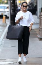 RITA ORA Out in New York 08/27/2016