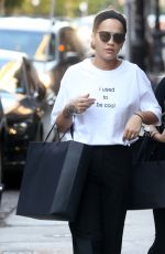 RITA ORA Out in New York 08/27/2016