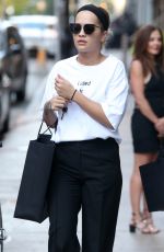 RITA ORA Out in New York 08/27/2016