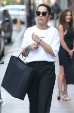 RITA ORA Out in New York 08/27/2016