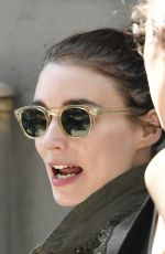 ROONEY MARA Out and About in New York 08/25/2016