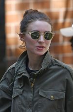 ROONEY MARA Out and About in New York 08/25/2016